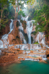Kuang Si Waterfall near Luang Prabang, Laos