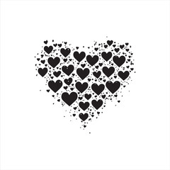 valentine hearts background