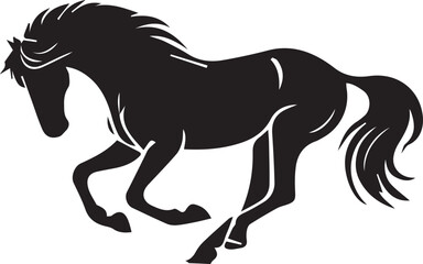  Horse silhouette vector EPS