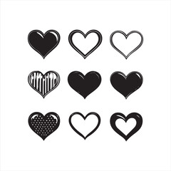 valentine hearts background