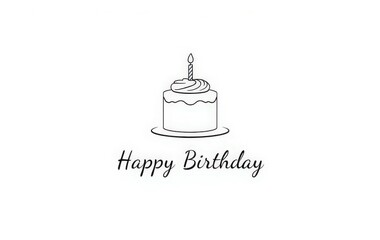 Happy birthday party balloons hat with candle cake gift with celebration happy birthday wish