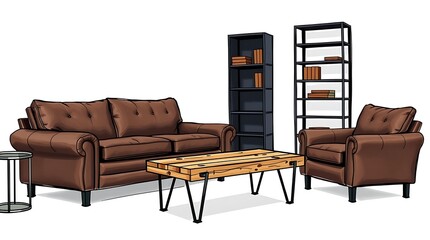furniture, Home and decoration concept