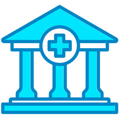 Obraz premium Institution Icon