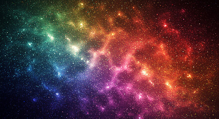 Fototapeta premium Abstract background that is colorful sparkling and shiny