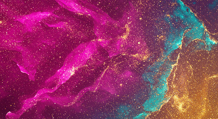 Abstract background that is colorful sparkling and shiny