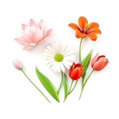 Fototapeta premium bouquet of flowers