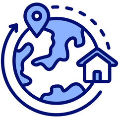 Expatriate Icon