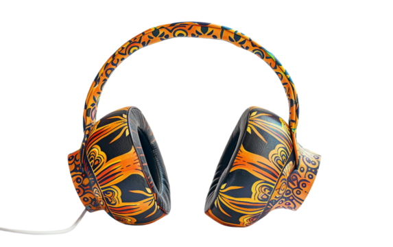Headphone with Sun on transparent background.PNG