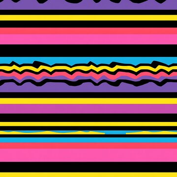 a colorful pattern on a wall