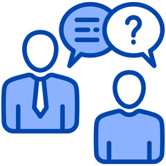 Obraz premium Interview Icon