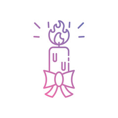 Obraz premium Festive Candle