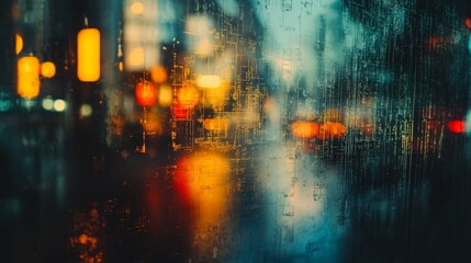 Stream of Binary Code Flowing in Gradient Hues