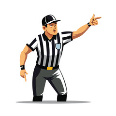 American football vector illustration