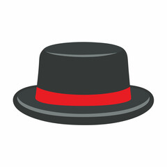 Classic Fedora Hat Vector Design.