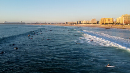 Porto, matosinhos, surf, mar , oceano, Portugal