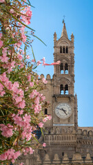 L'horloge de la cathédrale de Palerme