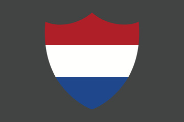 Netherlands flag sign, Netherlands flag vector graphic, Netherlands country flag is a symbol of freedom, National Netherlands flag, vector illustration
