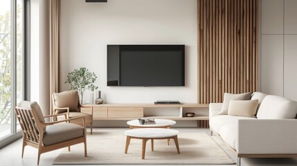 interior of a luxury tv lounge 