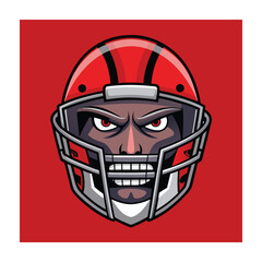 American football vector illustration