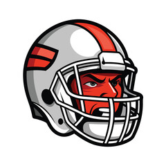 American football vector illustration