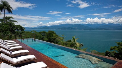 Obraz premium lake in the mountains