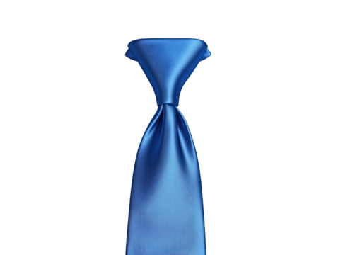 PNG Blue tie available on transparent background
