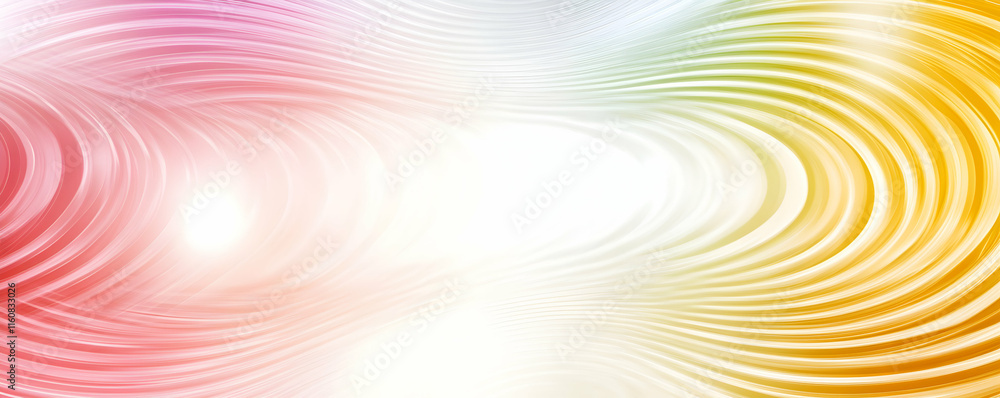 Poster abstract swirling hues, colorful lines intertwine gracefully, creating a vivid and dynamic visual ma