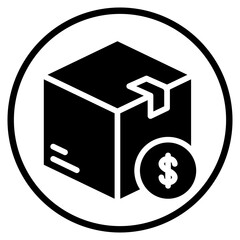 dollar glyph icon