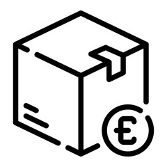 euro line icon