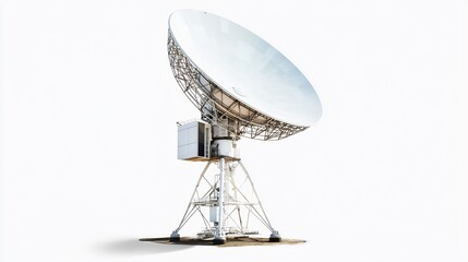 Gigantic Satellite Dish Antenna for Space Communication
