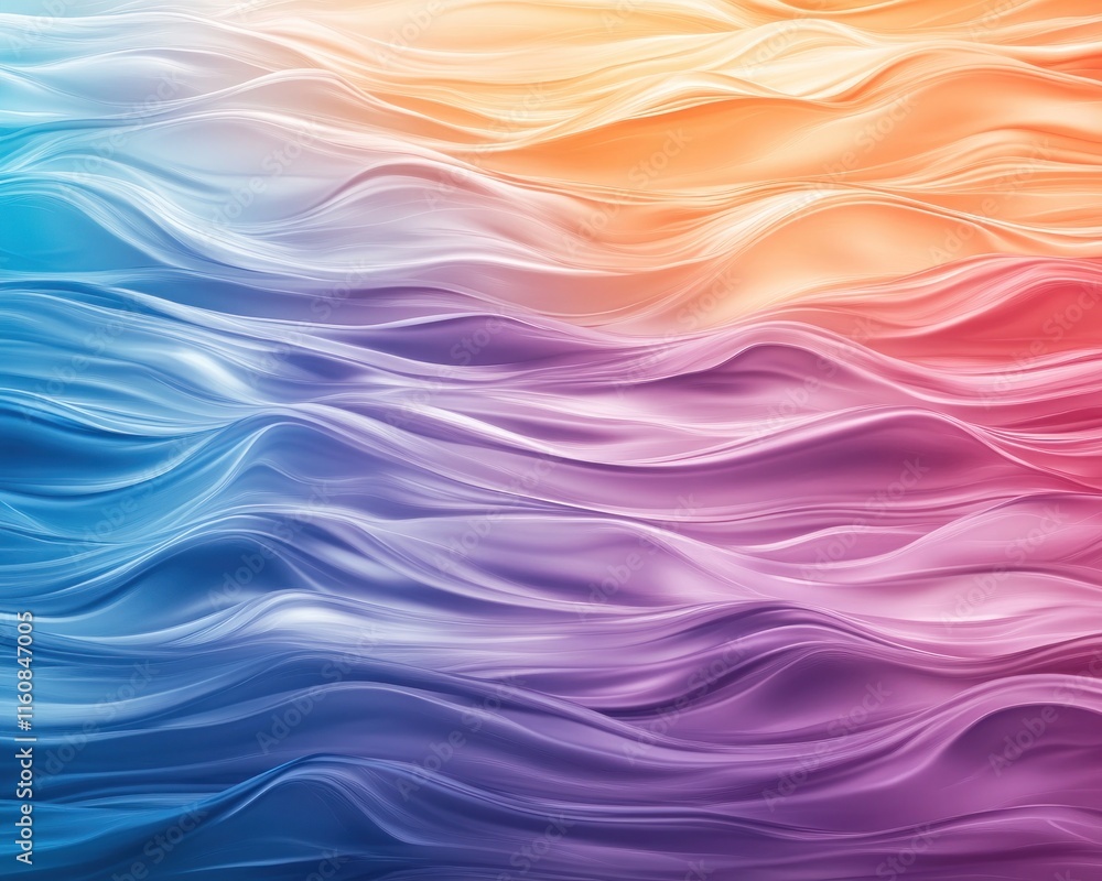 Aufkleber experience the mesmerizing dance of light and color with this abstract image featuring colorful rain