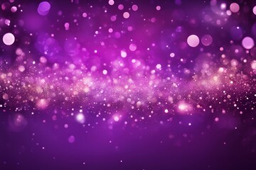 Obraz premium bokeh purple glitter texture abstract background or with blank space 