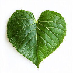 Heart shaped leaf