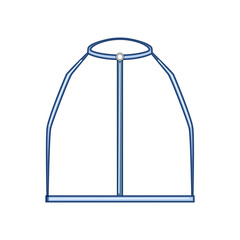 provocative bra sexy cartoon. sensual elegant, feminine delicate, stylish chic provocative bra sexy sign. isolated symbol vector illustration