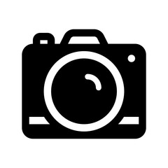 Photography Glyph Icon. Single icon, glyph vector icon