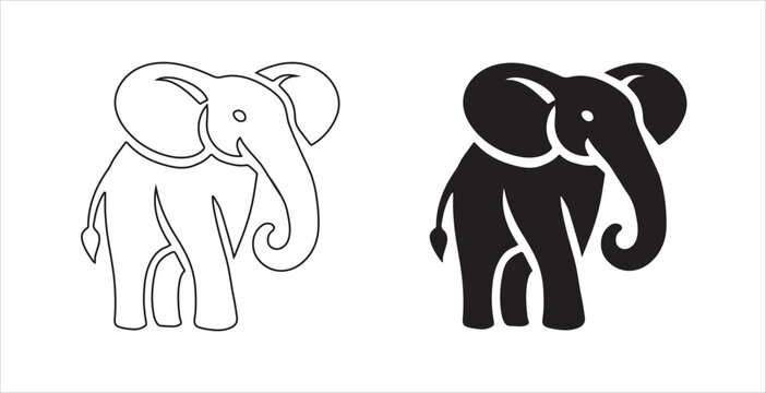Elephant Vectordraw Vector.elephant Images – Browse 471,728 Stock Photos, Vectors, and ...