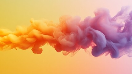 Obraz premium Abstract Colorful Ink Swirls in Fluid Motion