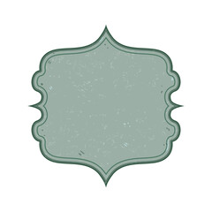 crest vintage badge cartoon. seal medallion, hallmark symbol, token stamp crest vintage badge sign. isolated symbol vector illustration