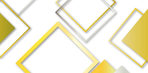 Abstract colorful modern technology glowing digital arrow square lines futuristic concept abstract white background. Suit for cover, header, poster, banner, web vector illustration.