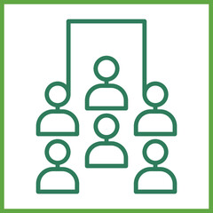 Lecture Hall Icon Design