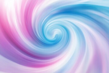 Fototapeta premium Swirling pastel hues create captivating, dreamy atmosphere of mo