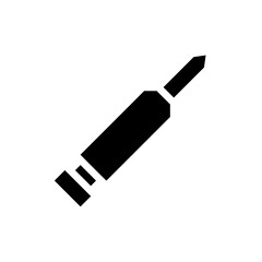 Screwdriver tool icon. Concept of repair, maintenance, and construction.