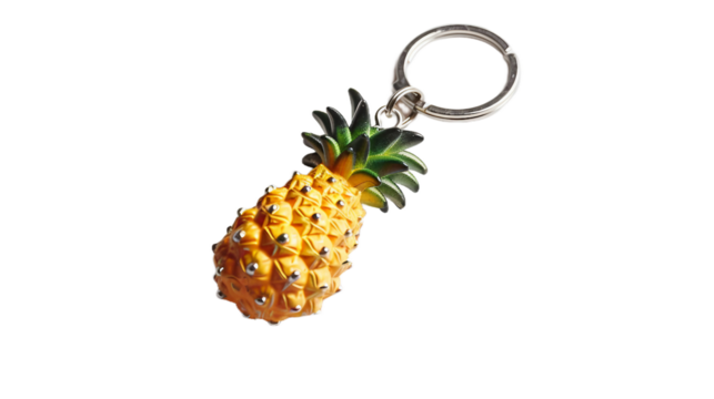 Pineapple Keychain on transparent background.PNG