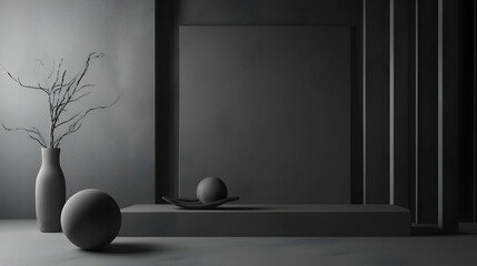 A plain grey background with a matte finish, blending cool slate grey and warm ash grey tones. Space for writing. Abstract and creative background.