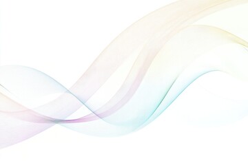 Soft, flowing lines create serene atmosphere, blending subtle co