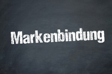 Obraz premium Markenbindung