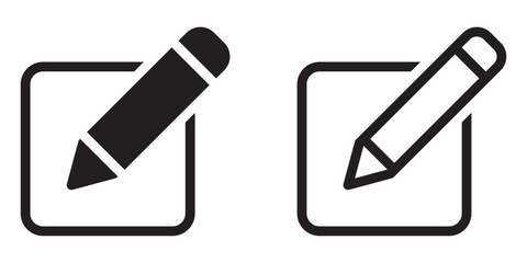 Edit icon, edit pen icon, Pencil icon, sign up icon, edit text file documents icon set. Edit glyph icon vector illustration isolated on white background.