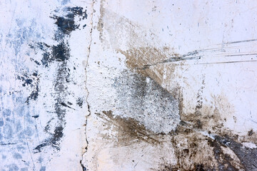 peeling paint on a wall