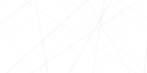 Abstract white line geometric corporate design and white background. Pattern of geometric white and gray color elegant abstract background, Web layout or poster, decorative banner