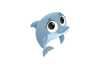 blue cartoon